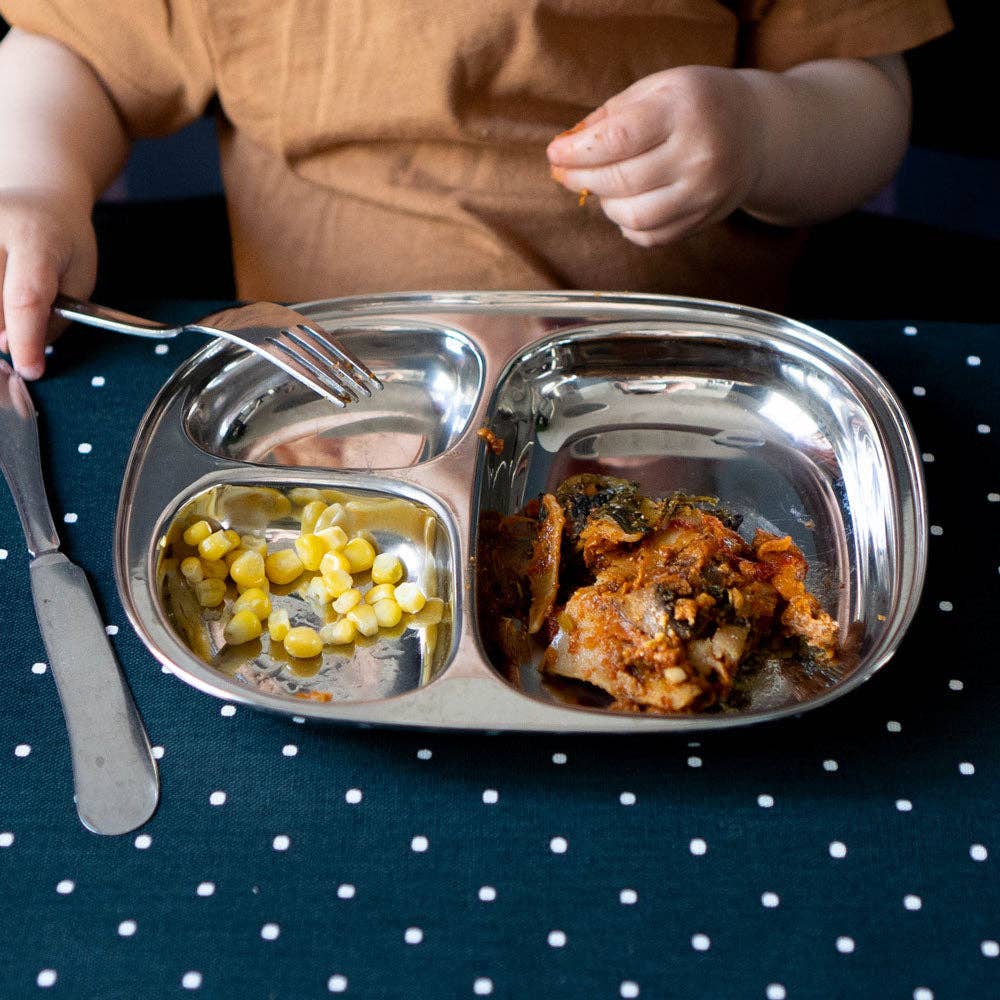 RVS lunchbord