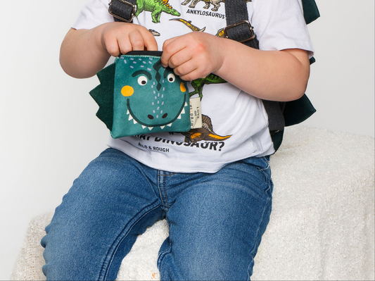 Portemonnee kinderen - dinosaurus