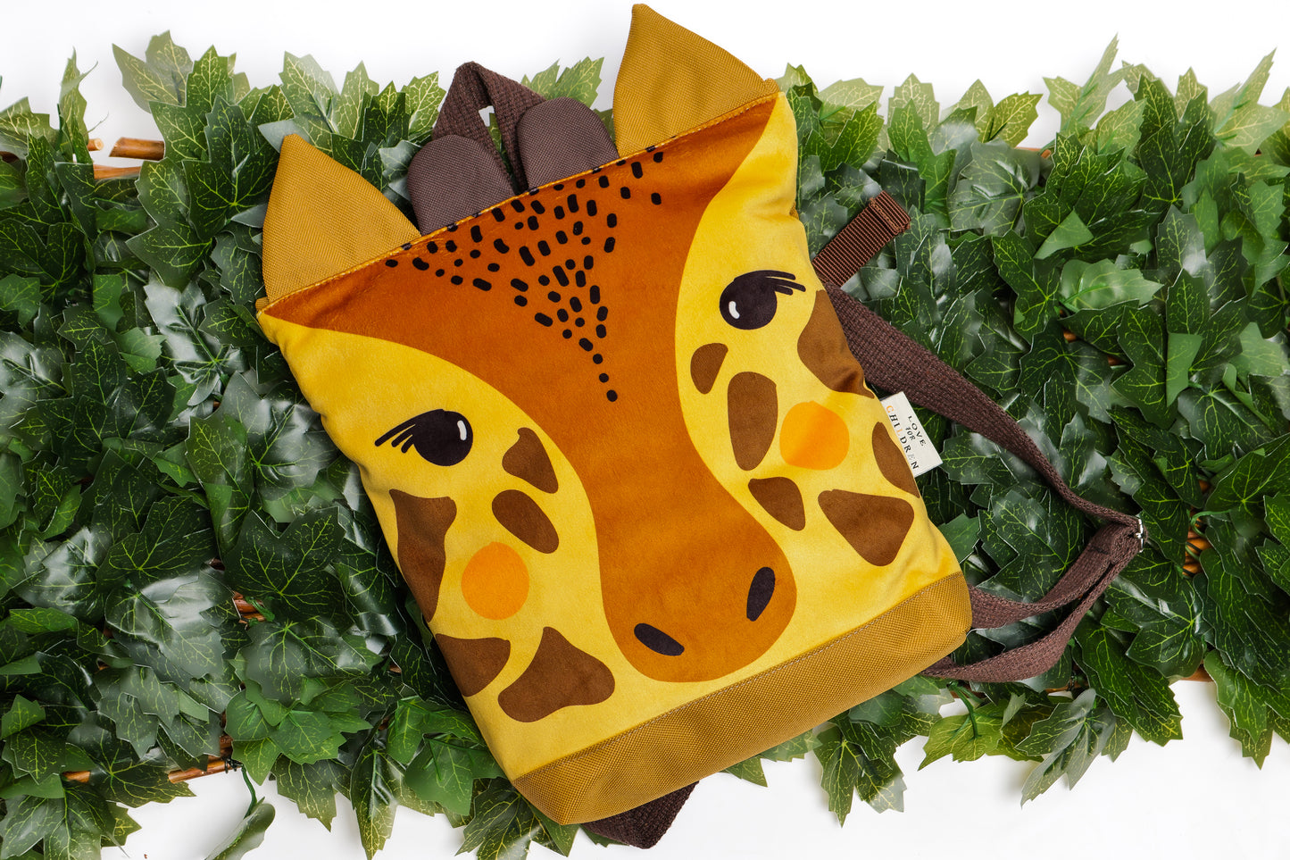 Rugtas kinderen - Giraffe