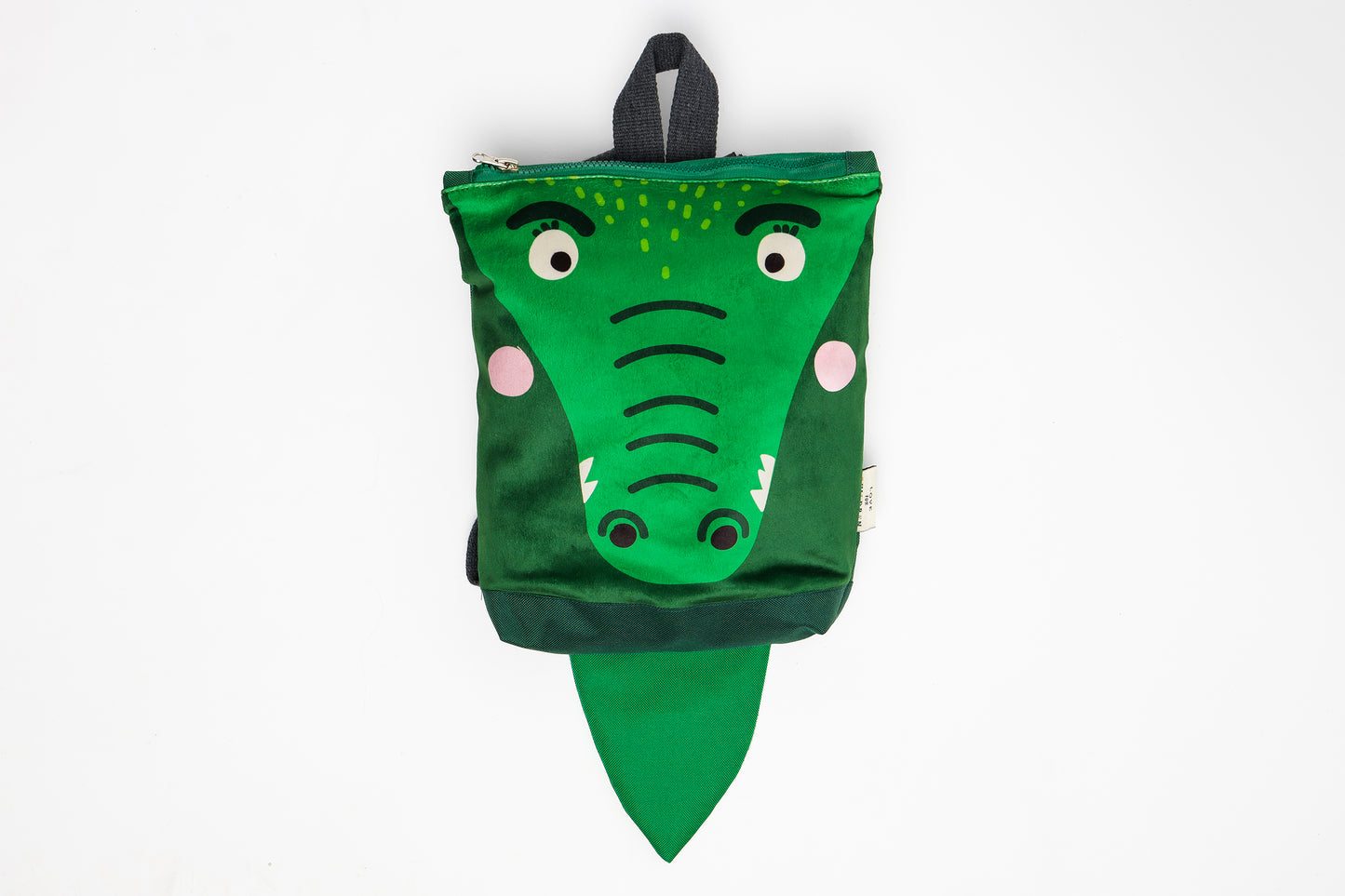 Rugtas kinderen – krokodil