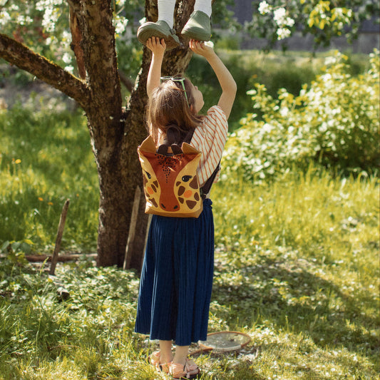 Rugtas kinderen - Giraffe