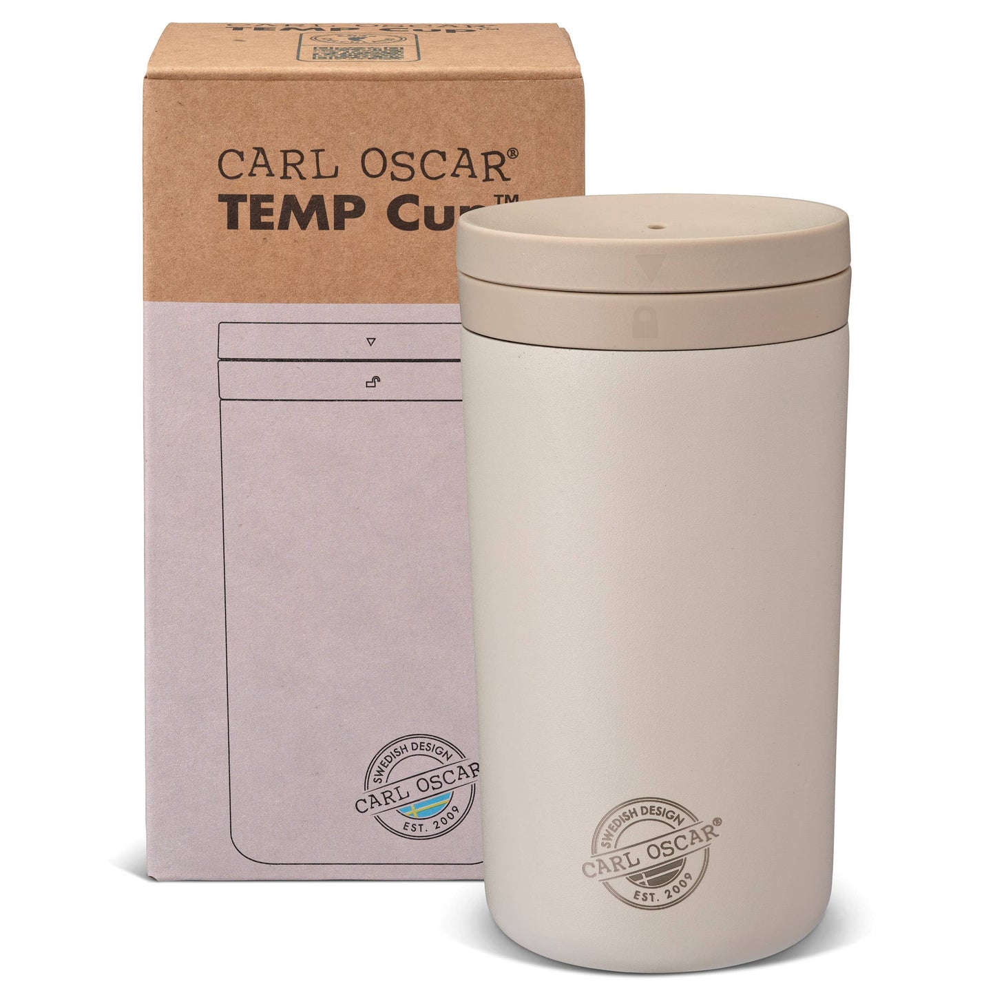 Twist cup- beige