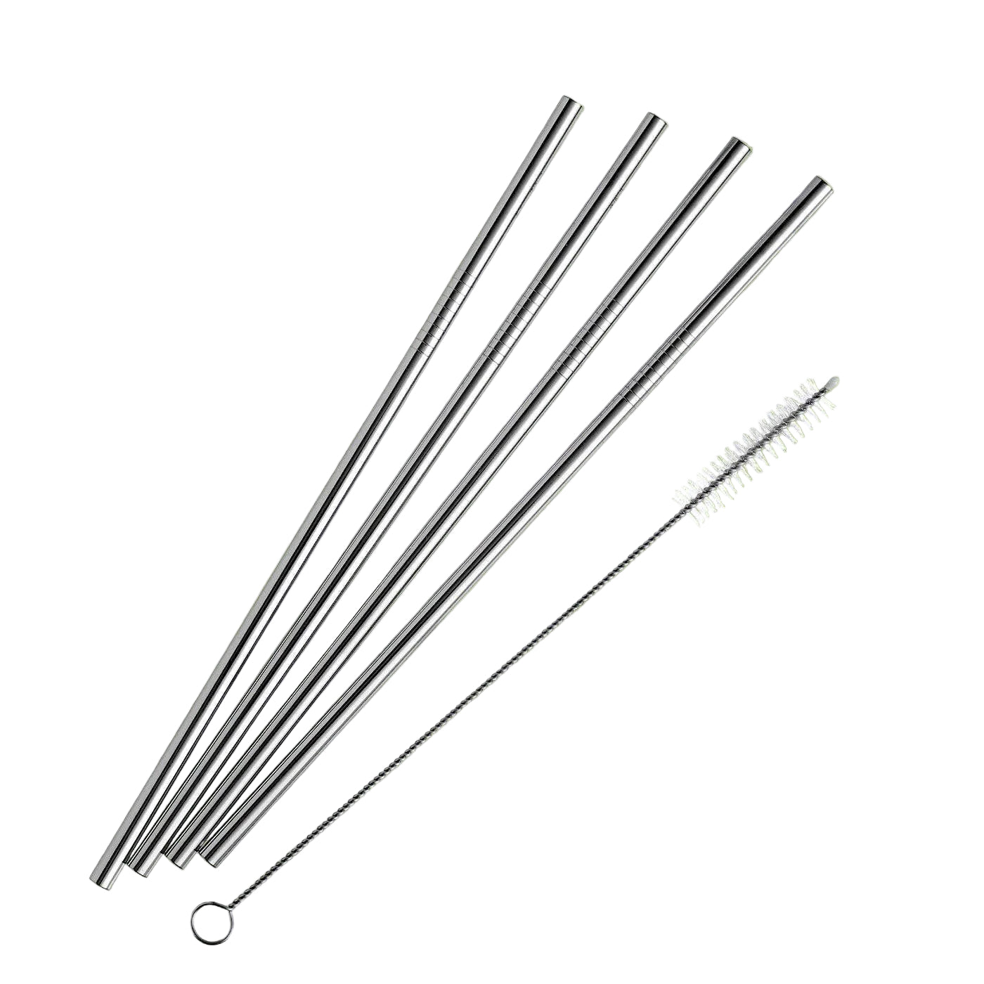 RVS rietjs 4 stuks