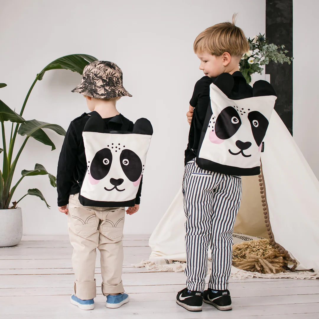 Rugtas kinderen - panda