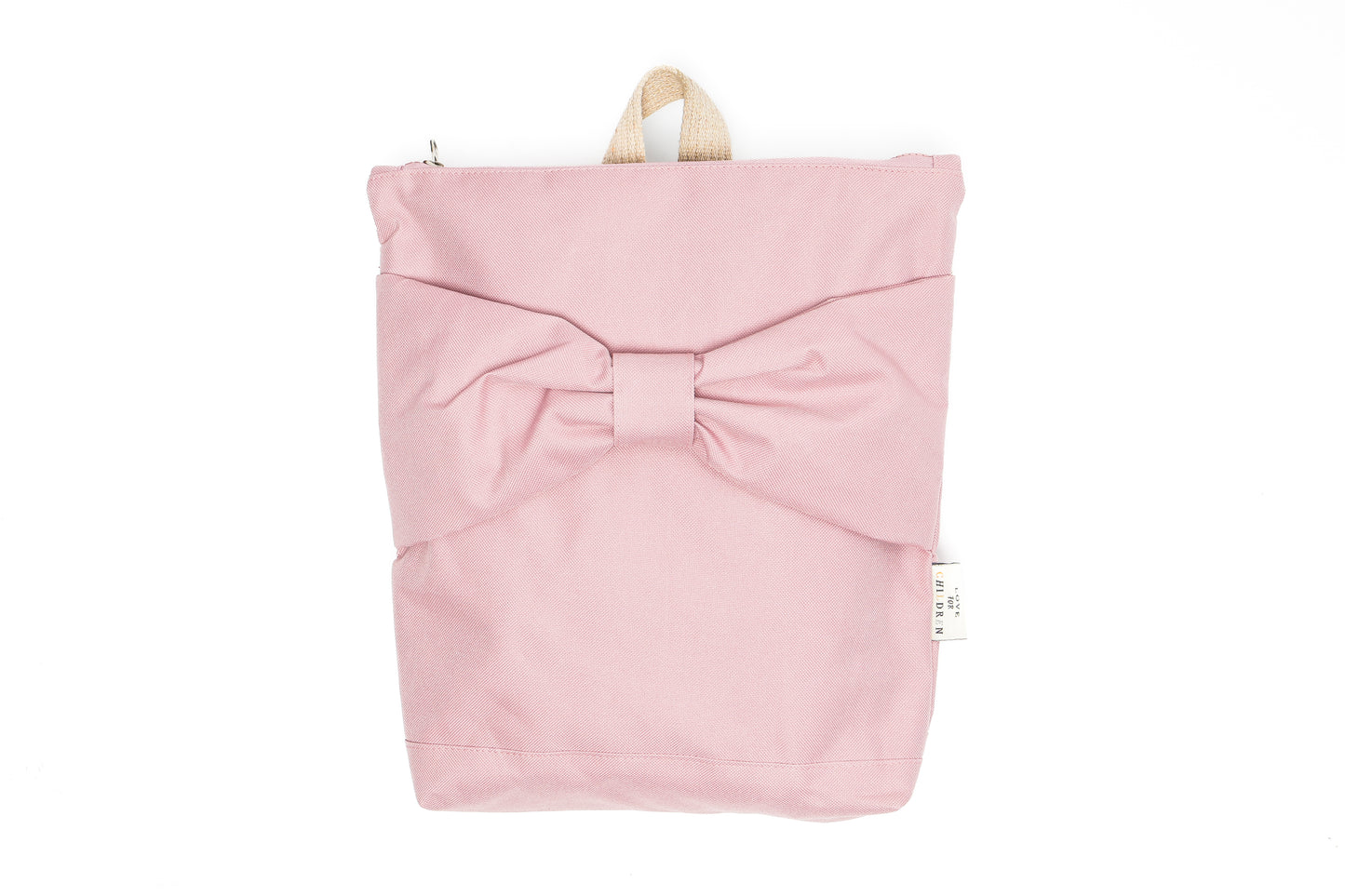 Rugtas kinderen - roze strik