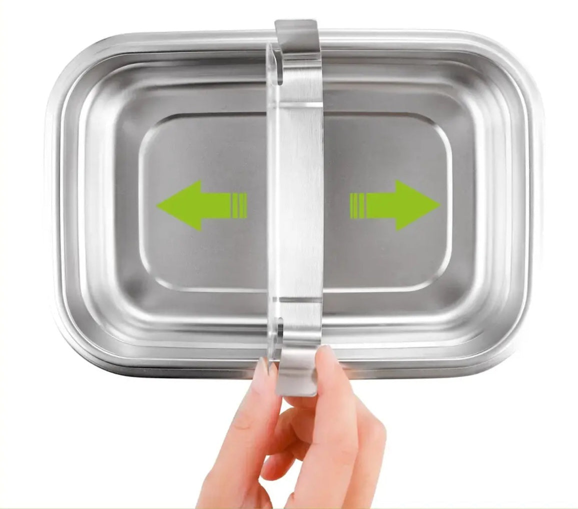 RVS Lunchbox met EasyLock 800 ml